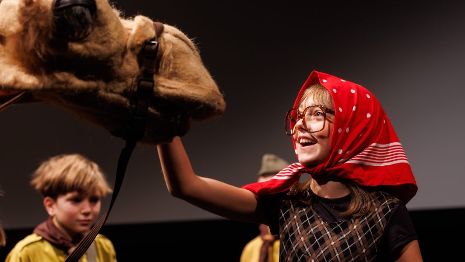 Představení Pepito, (ne)plivej na Mezinárodním festivalu dokumentárního filmu Ji.hlava, listopad 2025 | foto: Jiří Šeda Představení Pepito, (ne)plivej na Mezinárodním festivalu dokumentárního filmu Ji.hlava, listopad 2025