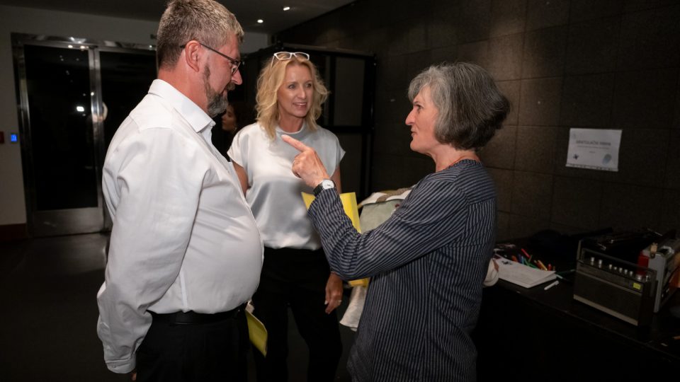 Vzpomínky, přípravy, povídání, vítání, Dismančetem napořád, Archa+, 25. září 2025 | foto: Khalil Baalbaki, Český rozhlas Vzpomínky, přípravy, povídání, vítání, Dismančetem napořád, Archa+, 25. září 2025