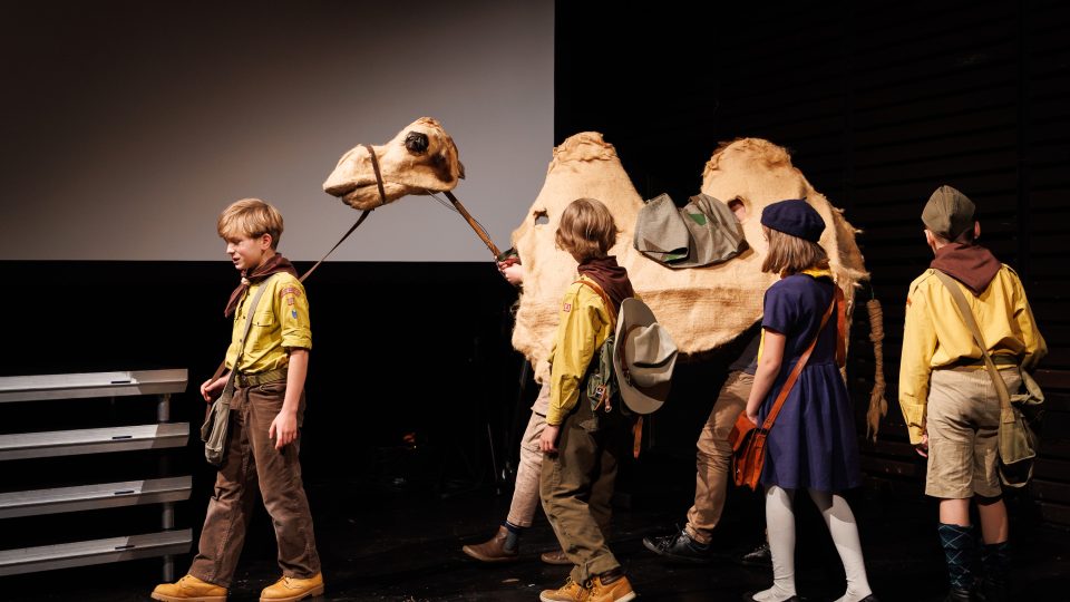 Představení Pepito, (ne)plivej na Mezinárodním festivalu dokumentárního filmu Ji.hlava, listopad 2025 | foto: Jiří Šeda Představení Pepito, (ne)plivej na Mezinárodním festivalu dokumentárního filmu Ji.hlava, listopad 2025