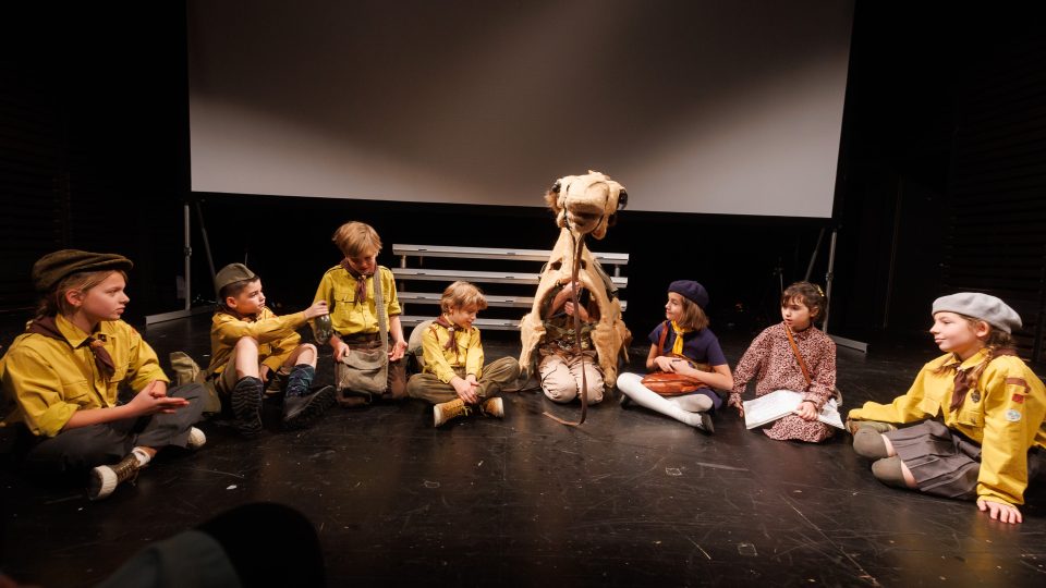 Představení Pepito, (ne)plivej na Mezinárodním festivalu dokumentárního filmu Ji.hlava, listopad 2025 | foto: Jiří Šeda Představení Pepito, (ne)plivej na Mezinárodním festivalu dokumentárního filmu Ji.hlava, listopad 2025