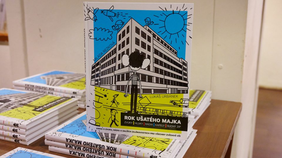 Křest knihy Rok ušatého Majka v pražském Činoherním klubu