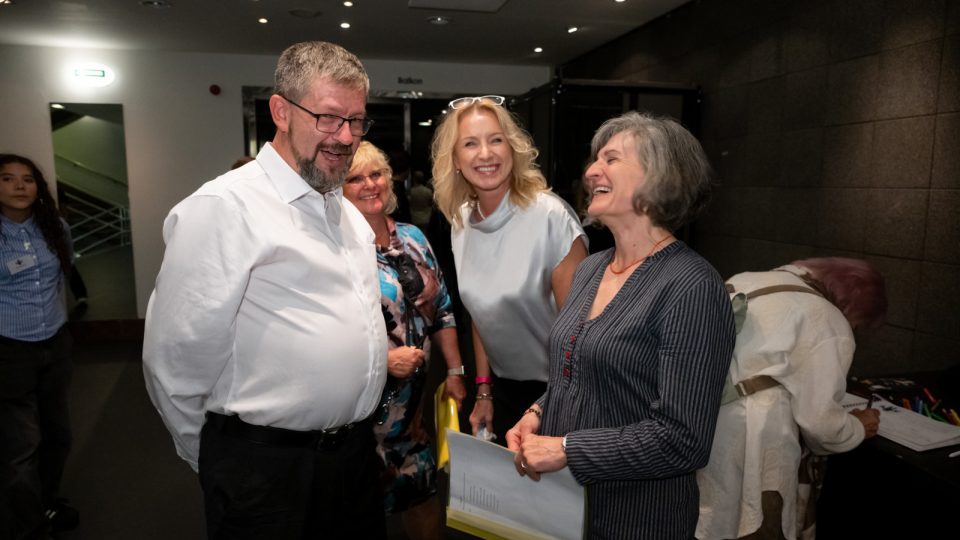 Vzpomínky, přípravy, povídání, vítání, Dismančetem napořád, Archa+, 25. září 2025 | foto: Khalil Baalbaki, Český rozhlas Vzpomínky, přípravy, povídání, vítání, Dismančetem napořád, Archa+, 25. září 2025