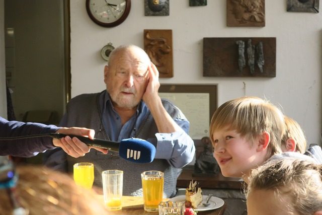 Olbram Zoubek - ateliér | foto: Hana Novenková Olbram Zoubek - ateliér